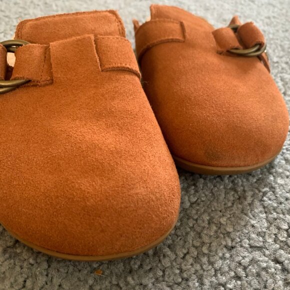 REEF TAN/RUST MULES, CORK INSOLE, 7 - Picture 11 of 13